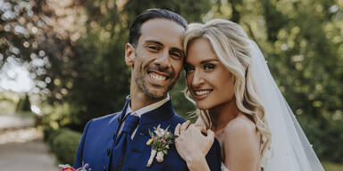 Traumhochzeit: Corinna Kamper und Danilo Campisi haben "Ja" gesagt