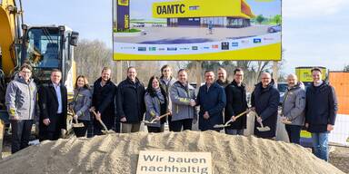 Amstetten: Spatenstich für neuen ÖAMTC-Stützpunkt
