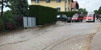 Überflutungen Raum St. Pölten