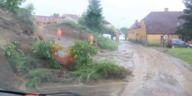 Überflutungen Starkregen Tulln