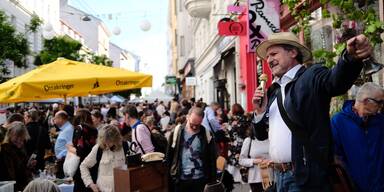 Flaniermarkt Neubaugasse am 8.+9. Mai: 200.000 Besucher erwartet