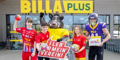Billa Aktion: „I leb’ für mein’ Verein!“ – über 17,6 Mio. Lose für den Sport gesammelt