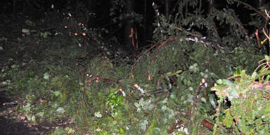 So tobte das Unwetter im Raum Graz