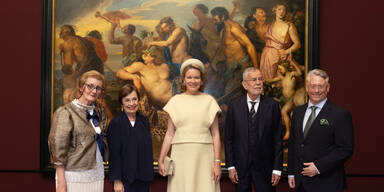 Royaler Besuch in Wien: Königin Mathilde eröffnet Ausstellung