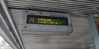 RADpaRADe legt Wiener Öffis lahm