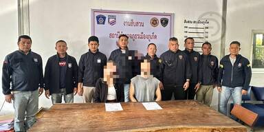 Der Österreicher und die Deutsche gestehen im Verhör den Diebstahl.