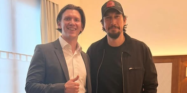 Star-Wars-Star schmauste Schnitzel beim Plachutta