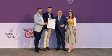 Wiener Weinpreis: Ludwig ehrt beste Winzer der Stadt