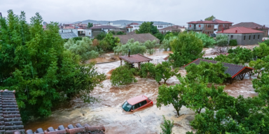 Flut Griechenland