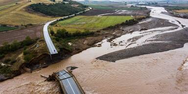 Hochwasser in Griechenland