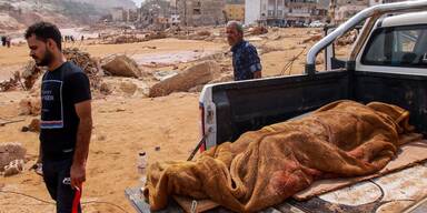 Unwetter in Libyen