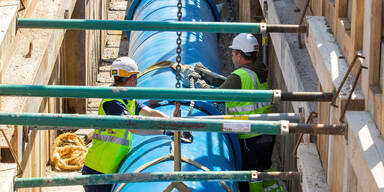 Trinkwasser-Garantie für Floridsdorf: Baustart für neue Mega-Leitung