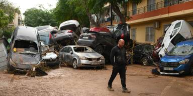 Unwetter in Valencia