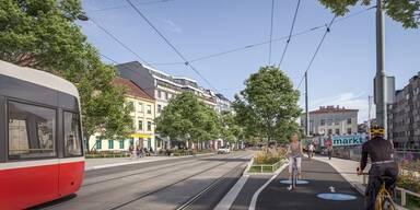 Mariahilfer Straße wird klimafit: Nächste Bauphase gestartet