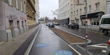 Neuer 500-Meter langer Radweg zwischen Donaukanal und Augarten 
