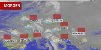 Aktuelle Wetterprognose für Montag (10.02.2025)