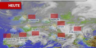 Aktuelle Wetterprognose für Donnerstag