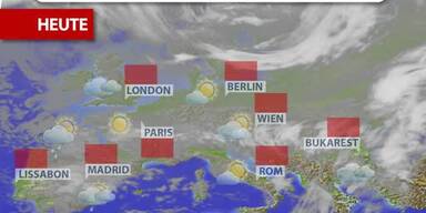 Aktuelle Wetterprognose für Montag 17.03.2025