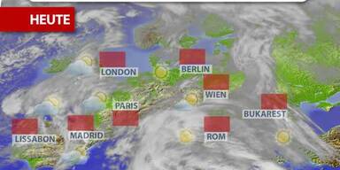 Aktuelle Wetterprognose für Mittwoch