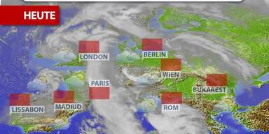 Aktuelle Wetterprognose vom Freitag (18.04.2025)