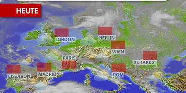 Aktuelle Wetterprognose für Donnerstag
