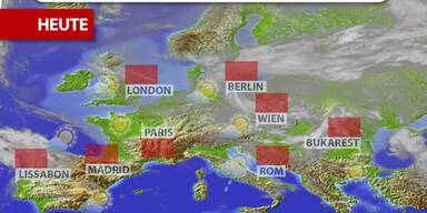 Aktuelle Wetterprognose vom Dienstag (20.05.2025)