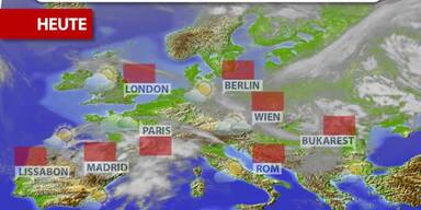 Aktuelle Wetterprognose vom Mittwoch (21.05.2025)