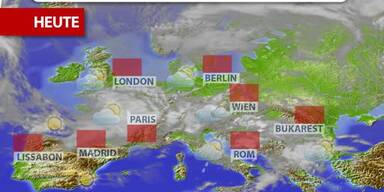 Aktuelle Wetterprognose vom Freitag (23.05.2025)