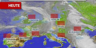 Aktuelle Wetterprognose vom Dienstag (27.05.2025)