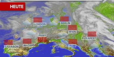 Aktuelle Wetterprognose vom Mittwoch (28.05.2025)