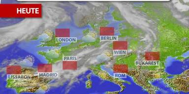 Aktuelle Wetterprognose für Mittwoch