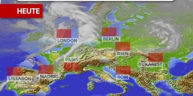 Aktuelle Wetterprognose vom Dienstag (24.06.2025)
