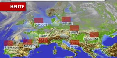 Aktuelle Wetterprognose vom Freitag (27.06.2025)