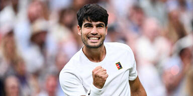 Alcaraz kann Achtelfinal-Aus verhindern