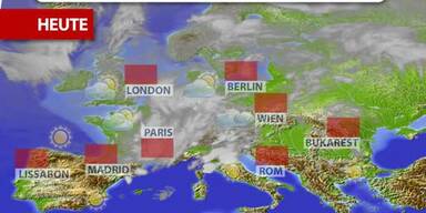 Aktuelle Wetterprognose vom Dienstag (08.07.2025)
