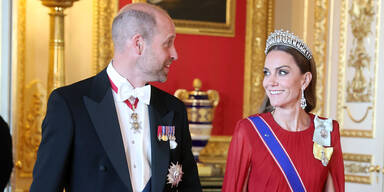 Prinzessin Kate verzaubert bei historischem Staatsbesuch