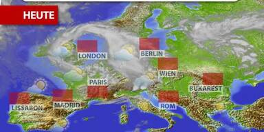 Aktuelle Wetterprognose vom Mittwoch (23.07.2025)