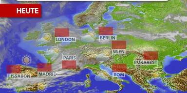 Aktuelle Wetterprognose vom Freitag (25.07.2025)