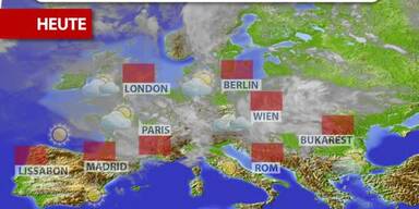 Aktuelle Wetterprognose vom Dienstag (29.07.2025)