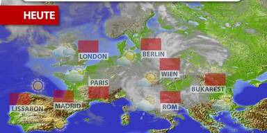 Aktuelle Wetterprognose für Mittwoch