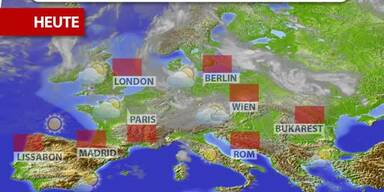 Aktuelle Wetterprognose vom Freitag (01.08.2025)