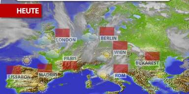 Aktuelle Wetterprognose für Dienstag (04.08.)