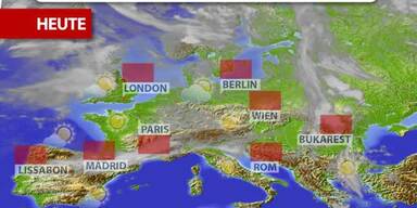 Aktuelle Wetterprognose vom Freitag (08.08.2025)