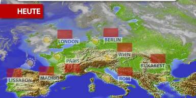 Aktuelle Wetterprognose vom Mittwoch (13.08.2025)