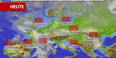 Aktuelle Wetterprognose für Donnerstag