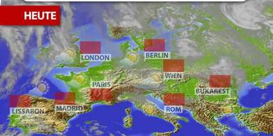 Aktuelle Wetterprognose für Dienstag