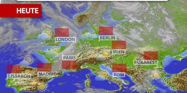 Aktuelle Wetterprognose für Donnerstag 