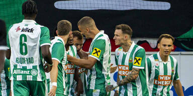 2:0 - Rapid knackt den Millionen-Jackpot