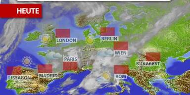 Aktuelle Wetterprognose für Donnerstag
