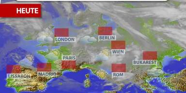 Aktuelle Wetterprognose für DIenstag